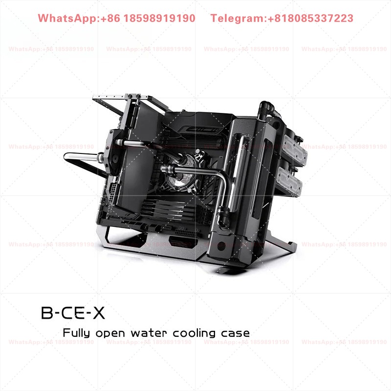 Aluminum Open Frame Test Bench Water Cooling - Bykski B-CE-X Chassis PC Pendingin Air