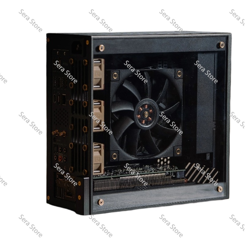 Sff Mini Itx Cnc Aluminum Chassis - Casing LP P6 ITX Aluminium CNC