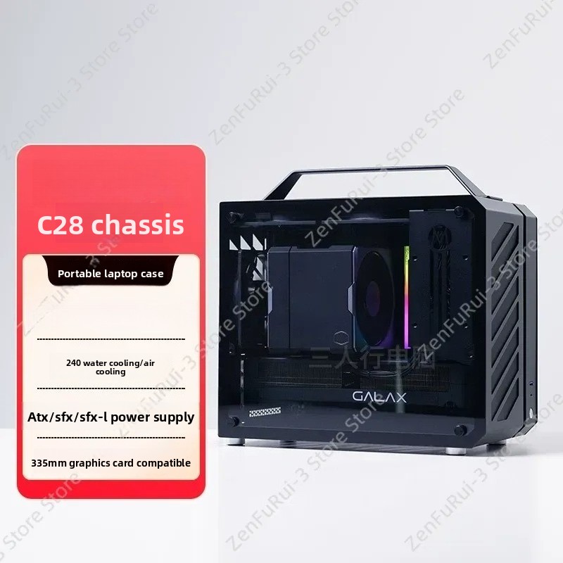 Mechanic Master C28 Matx Portable Pc Case - Casing PC Mini Portabel ITX MATX