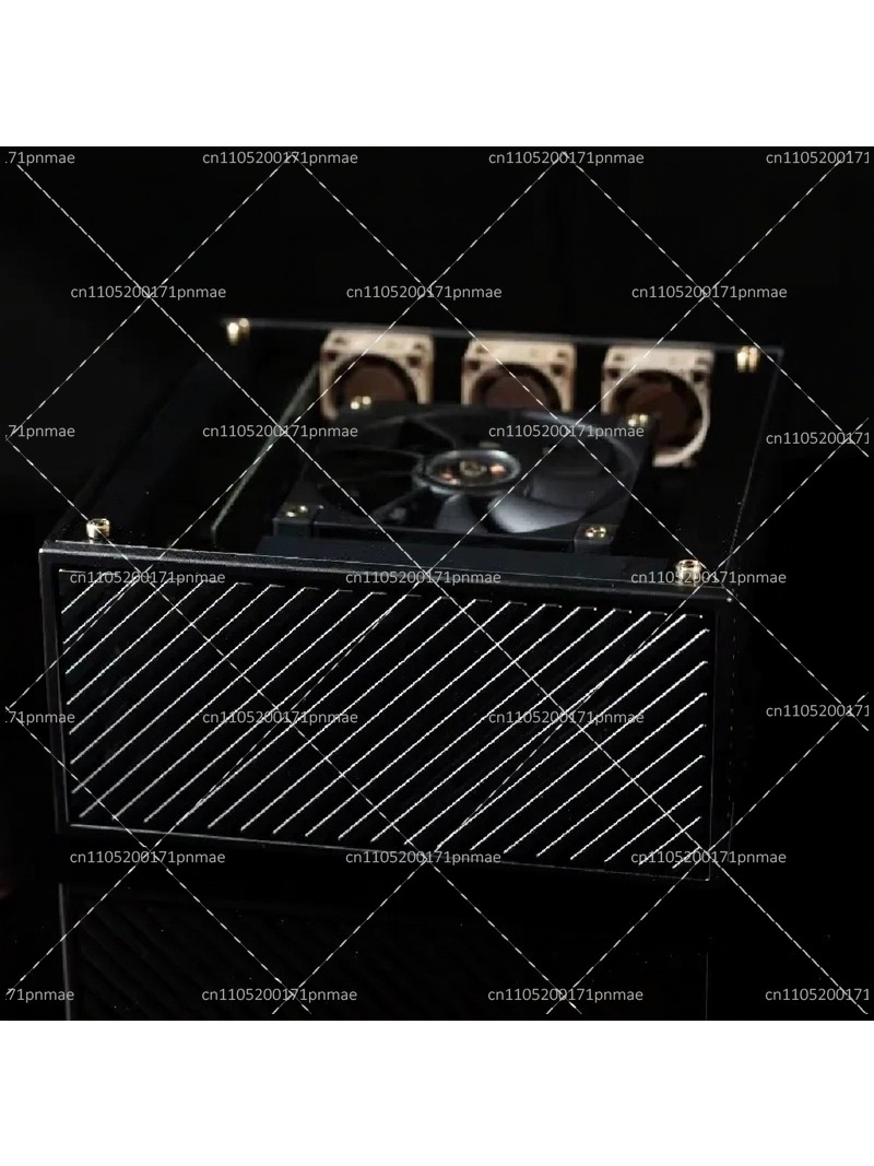 Sff Mini Itx Cnc Aluminum Chassis - Casing LP-P6 ITX All-Aluminum CNC Mini
