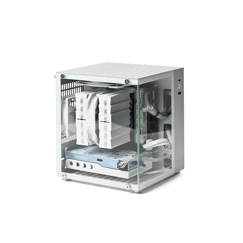 Portable Aluminum Itx Case Carry Handle - Casing PC ITX Portabel Aluminium 11L