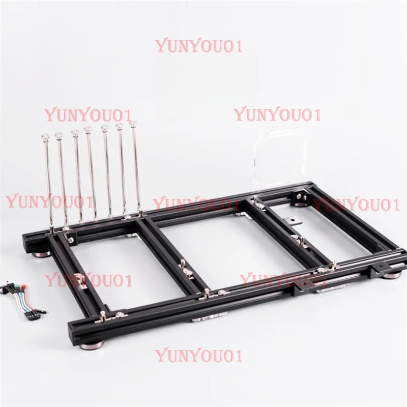Aluminum Open Frame Test Bench Water Cooling - ATX PC Test Bench, Casing Komputer