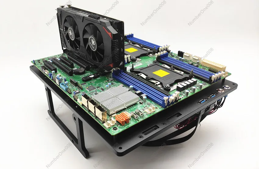 Rangka PC Aluminium Penuh untu - Aluminum Open Frame Test Bench Water Cooling ulasan dan harga