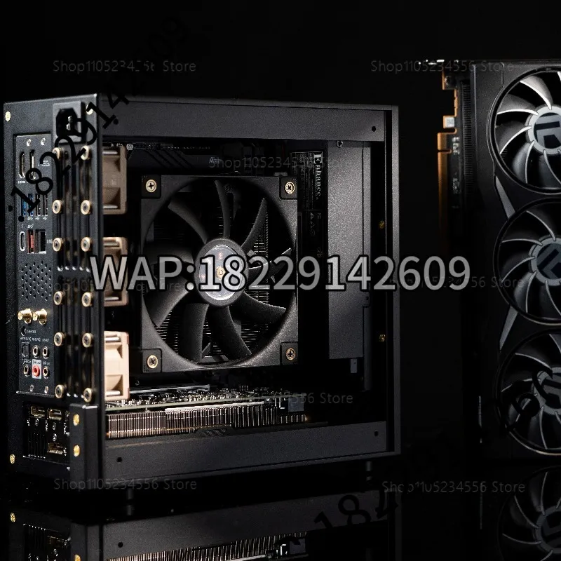 Casing LP P6 ITX Aluminium CNC - Sff Mini Itx Cnc Aluminum Chassis ulasan dan harga