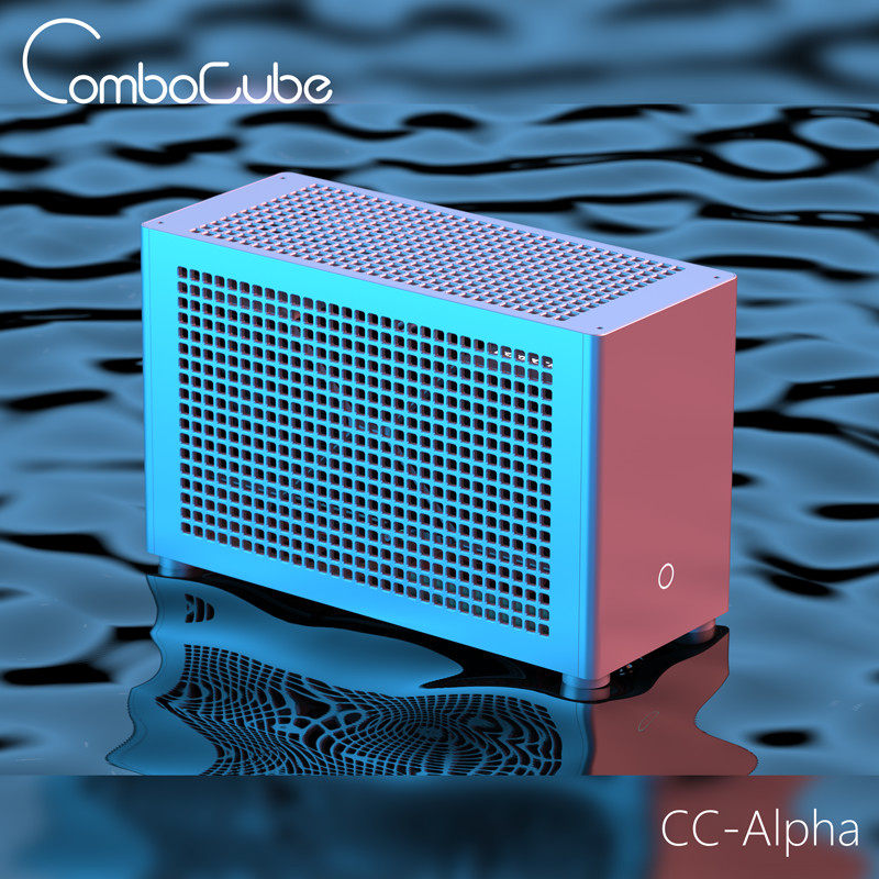Casing PC Mini ITX 8.5L CNC Al - Sff Mini Itx Cnc Aluminum Chassis ulasan dan harga