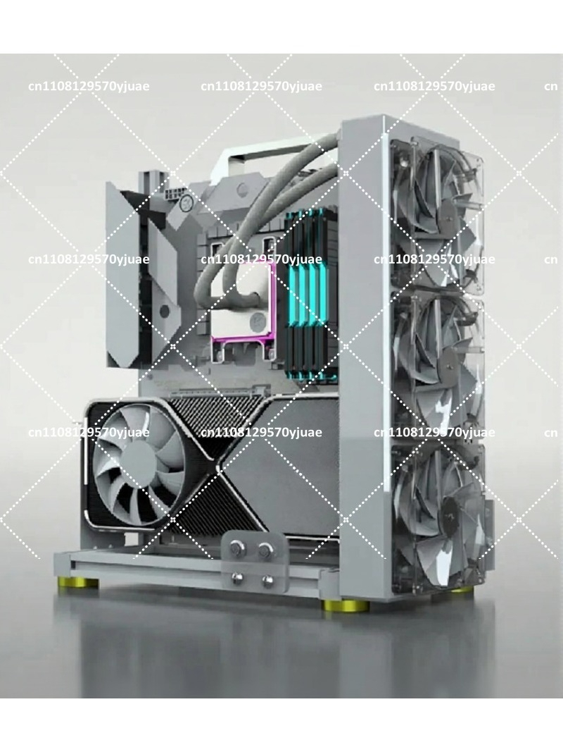Rangka Meja Uji PC Terbuka Ber - Aluminum Open Frame Test Bench Water Cooling ulasan dan harga