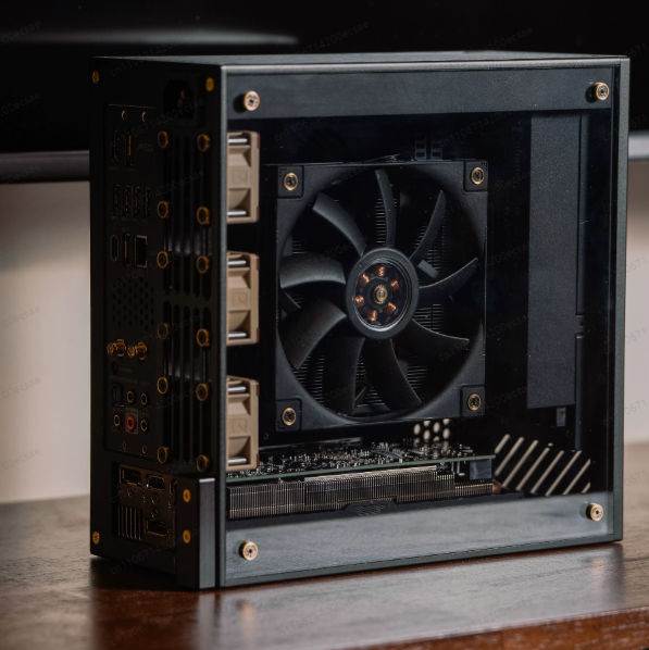 Casing LP P6 ITX Aluminium CNC - Sff Mini Itx Cnc Aluminum Chassis ulasan dan harga