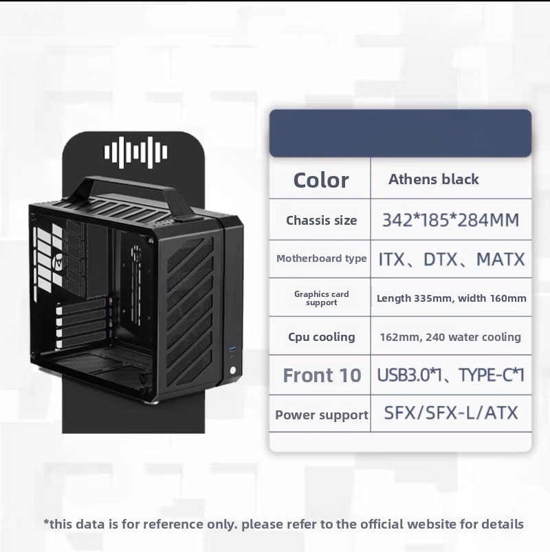 Casing PC Full Tower Portabel  - Mechanic Master C28 Matx Portable Pc Case ulasan dan harga